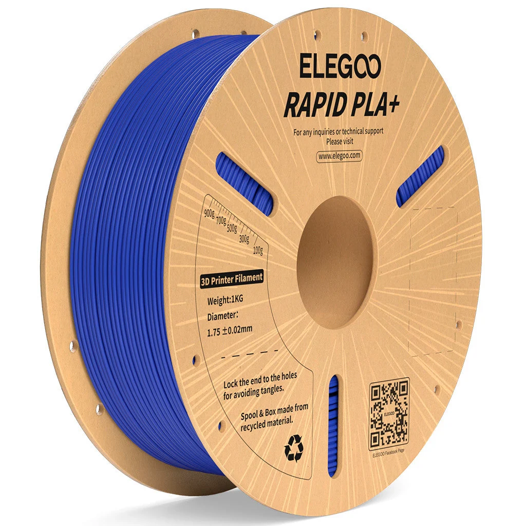 Filamento PLA+ ELEGOO Rapid AZUL